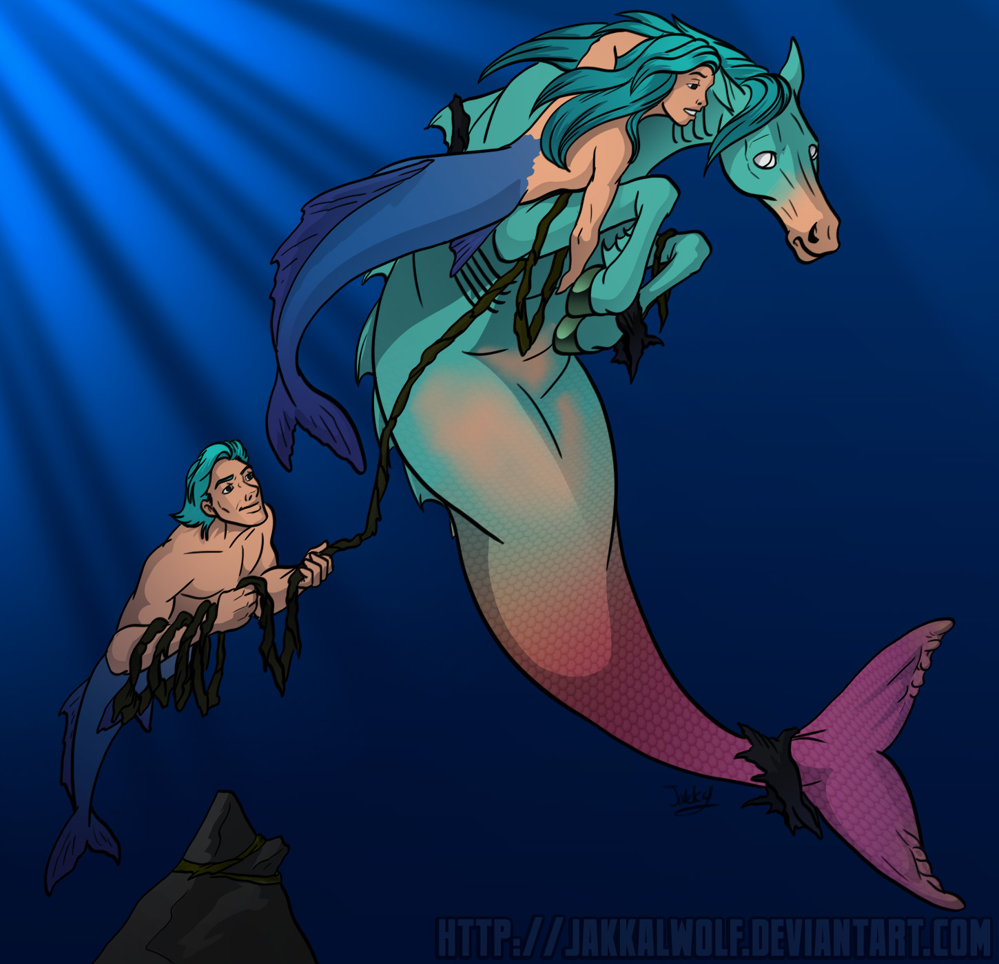 Diving for troubles by Jakkal
