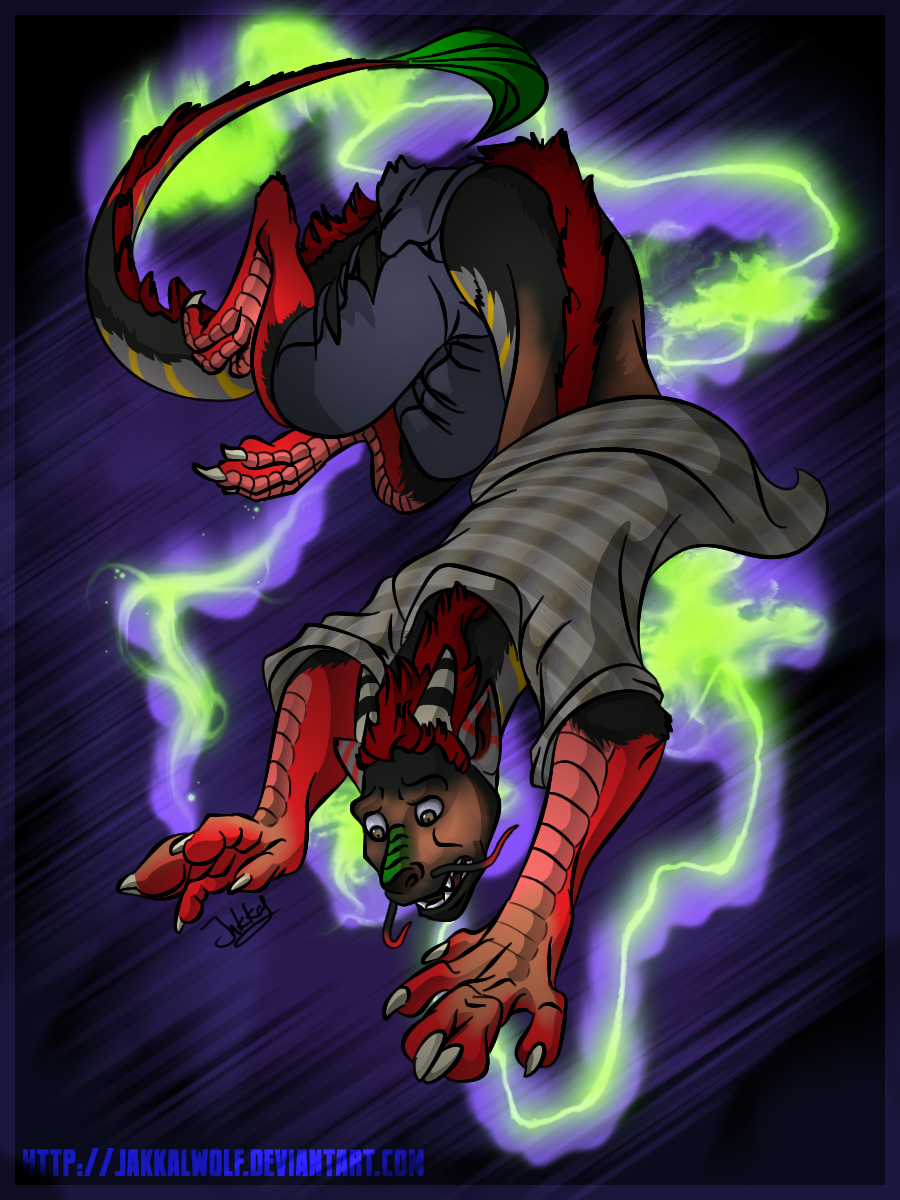 Mastel Human -> Dragon TF by Jakkal