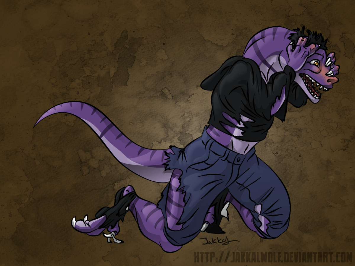 LSC: Human -> Raptor by Jakkal