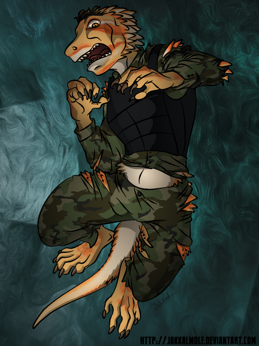 Bearded Dragon TF by Jakkal