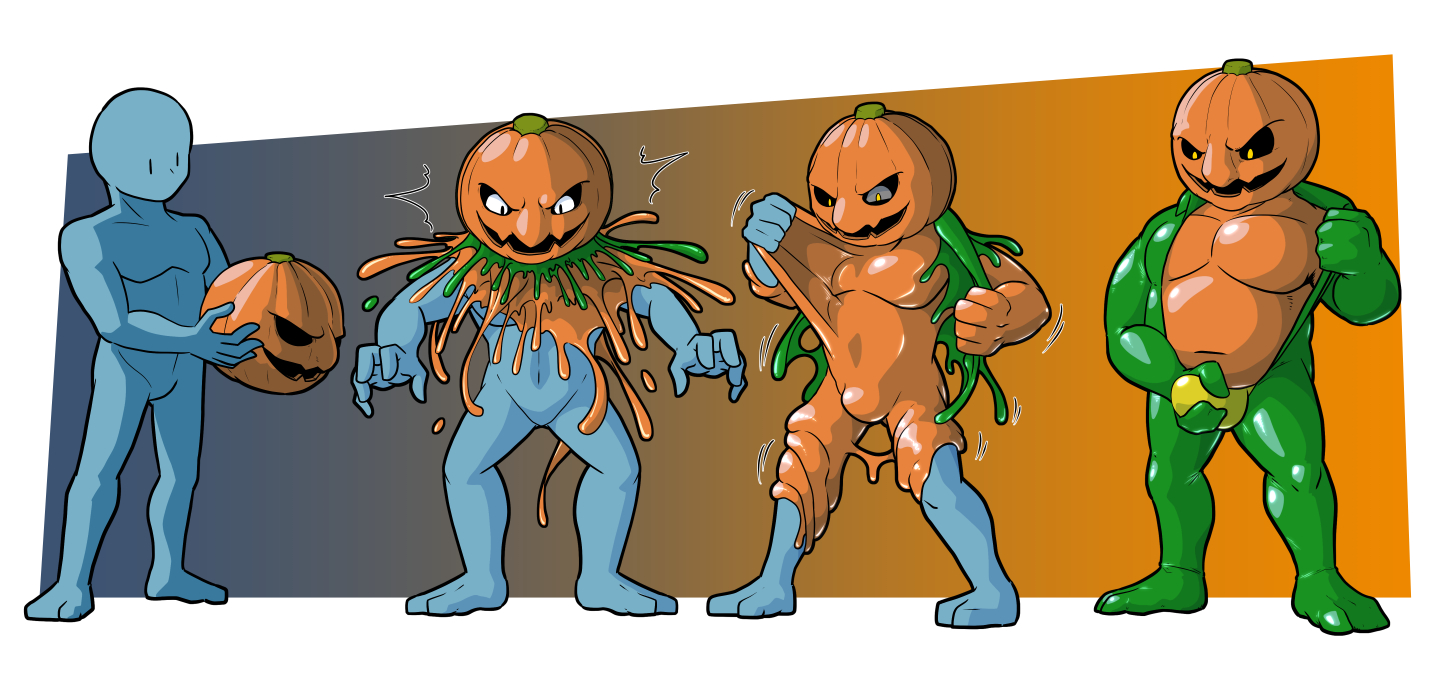 Pumpkin head gooTF by Kaju