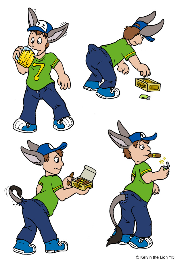 Stupid little boy on Pleasure Island by KelvinTheLion