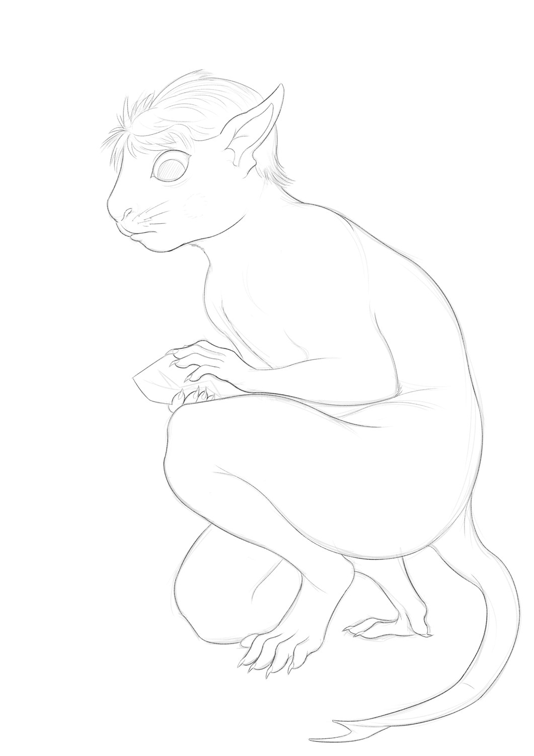 Squichous Ferret by KrazyIvan