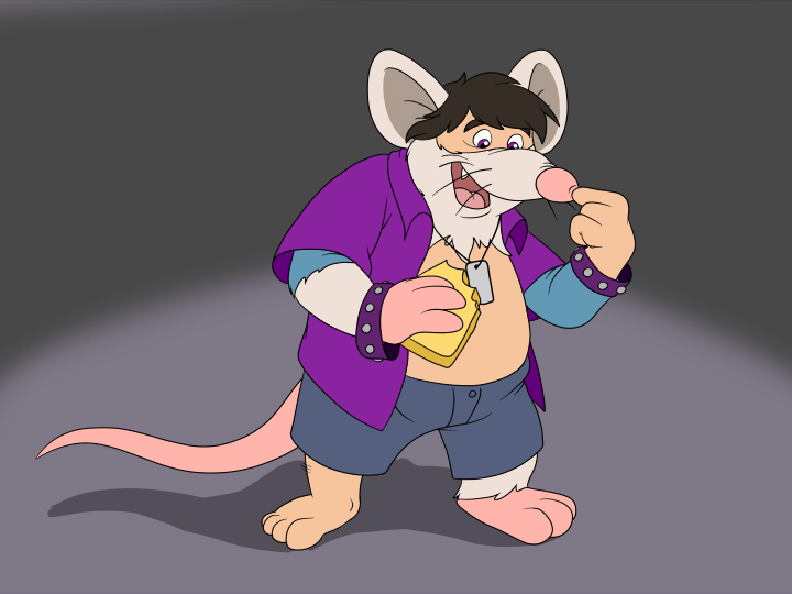 Crazy Husky Rat by Kresblain