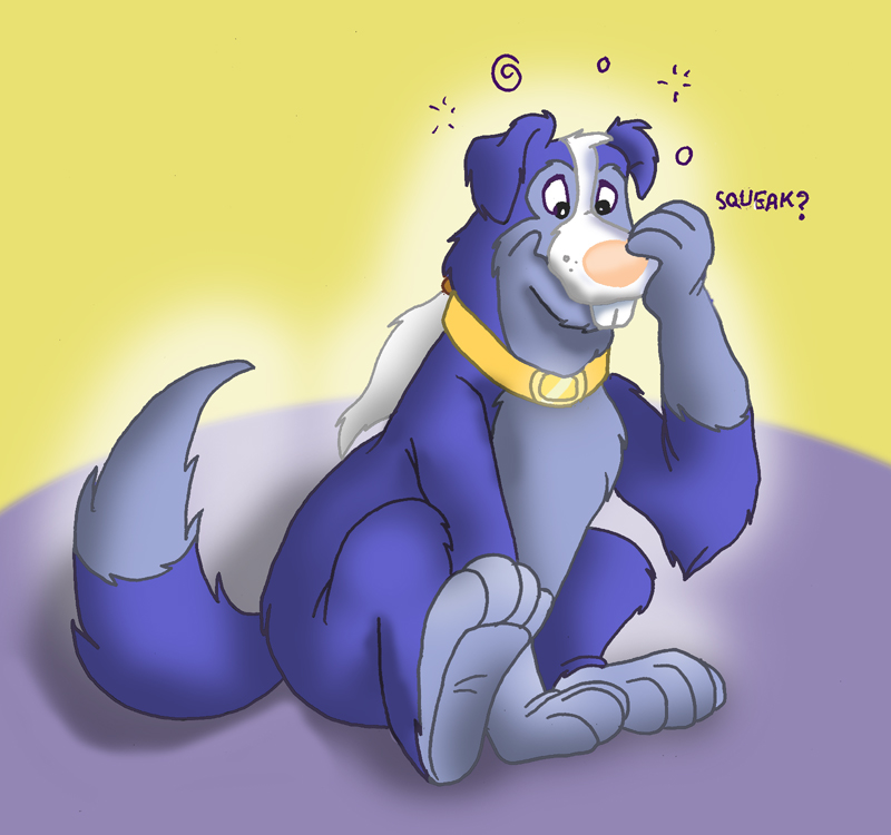 Nightfirer the Shepherd Dog by Kresblain