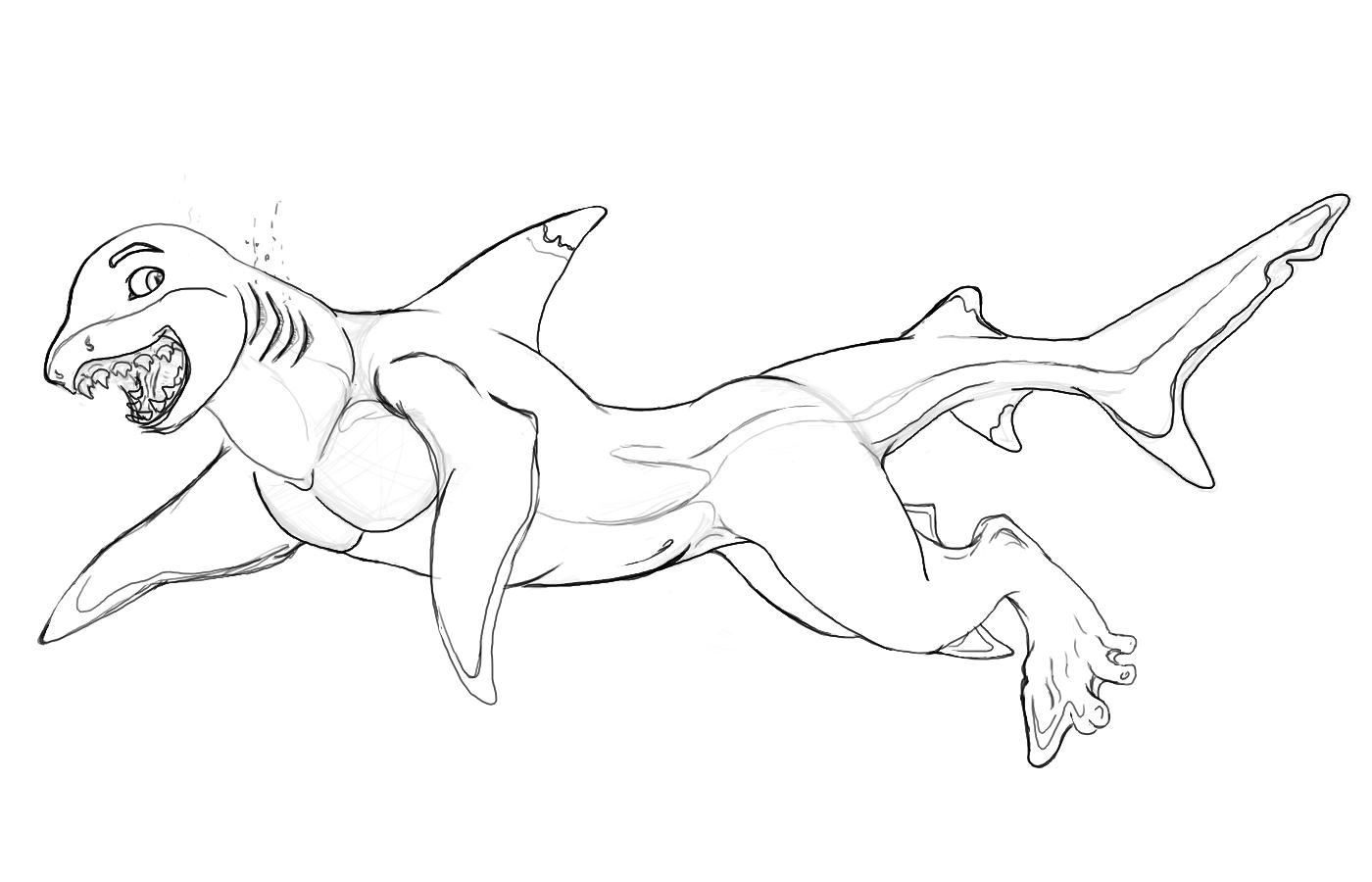 Lance Feral Shark TF by LanceFoxx