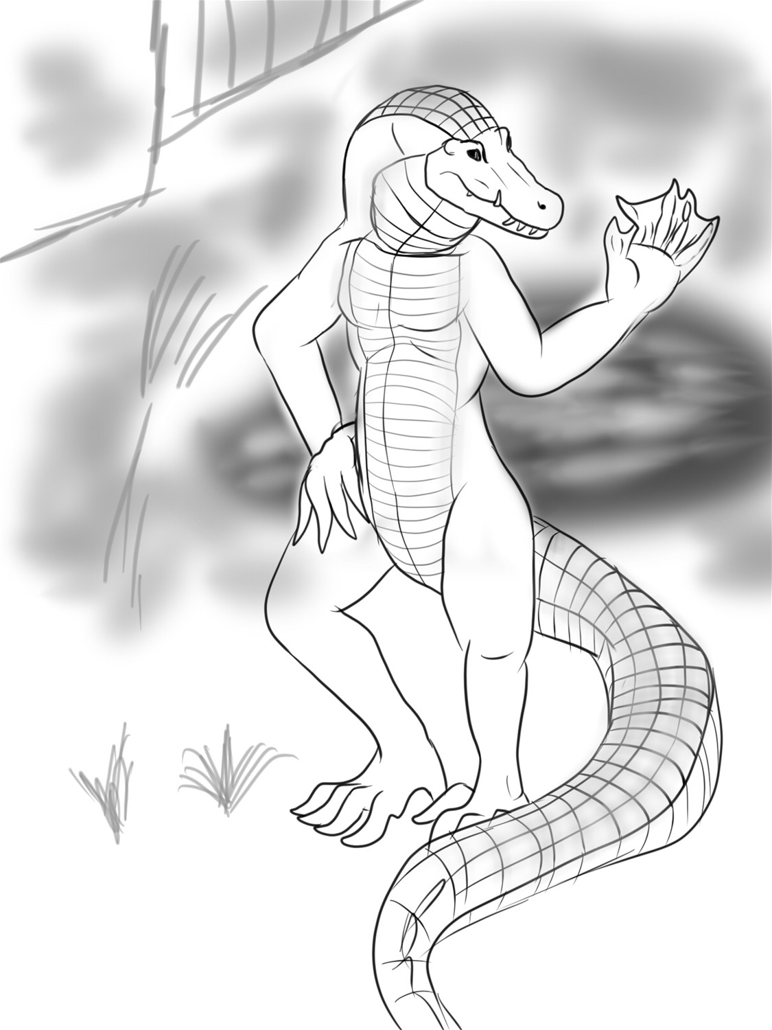 The Lady of the Swamp by Lucern7
