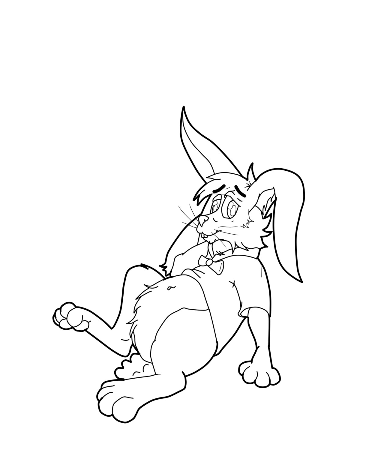 Commission: Getting Out Lined by Lucern7
