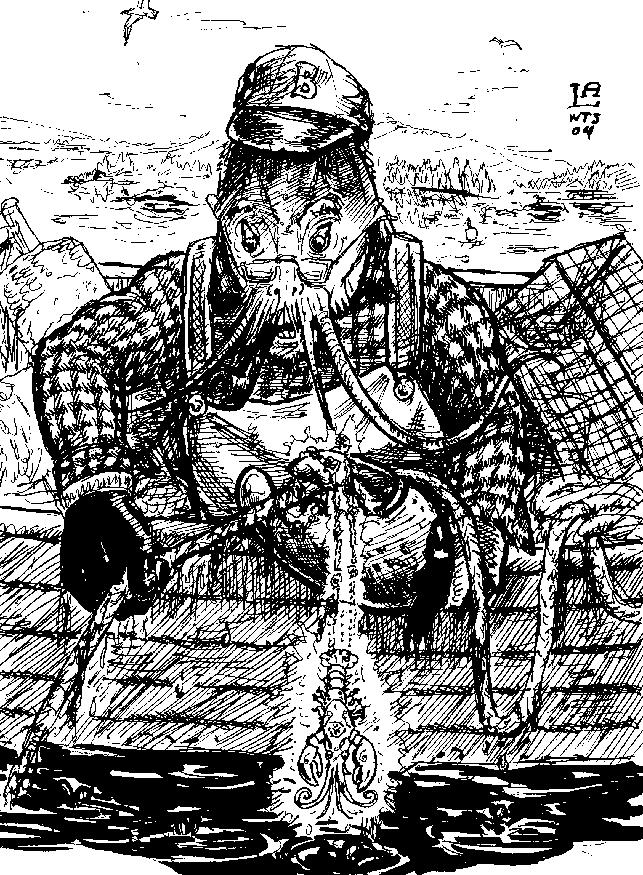 lobsterman by Luciusappaloosius