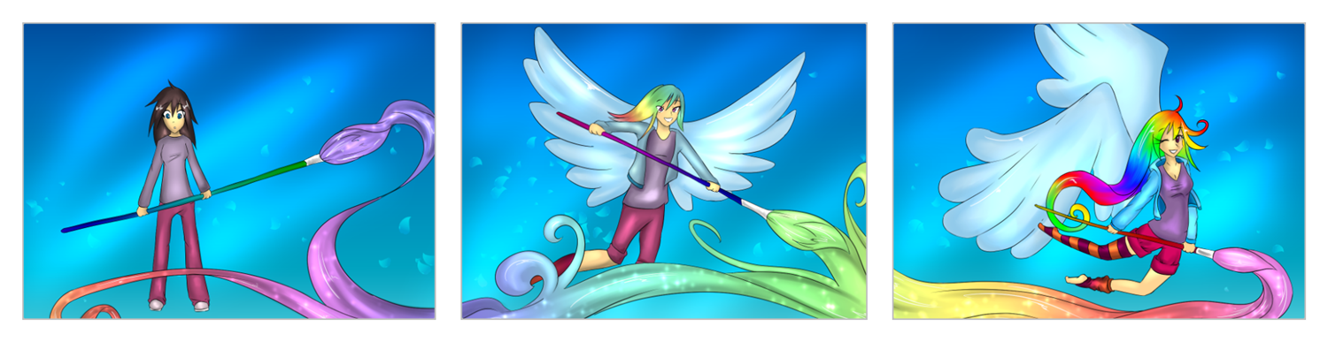 Artistic Ascent by Luxianne