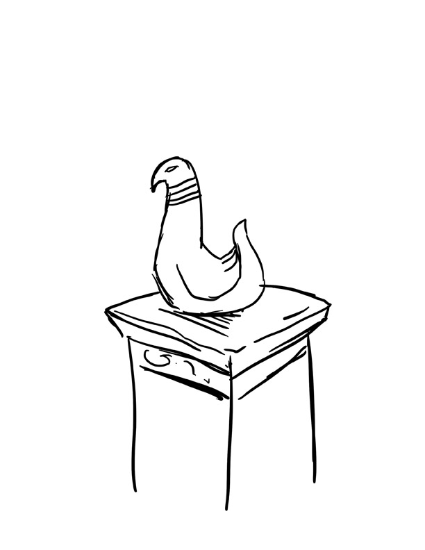 Egyptian Artifact Pt 1 Sketches by Mirandaleigh