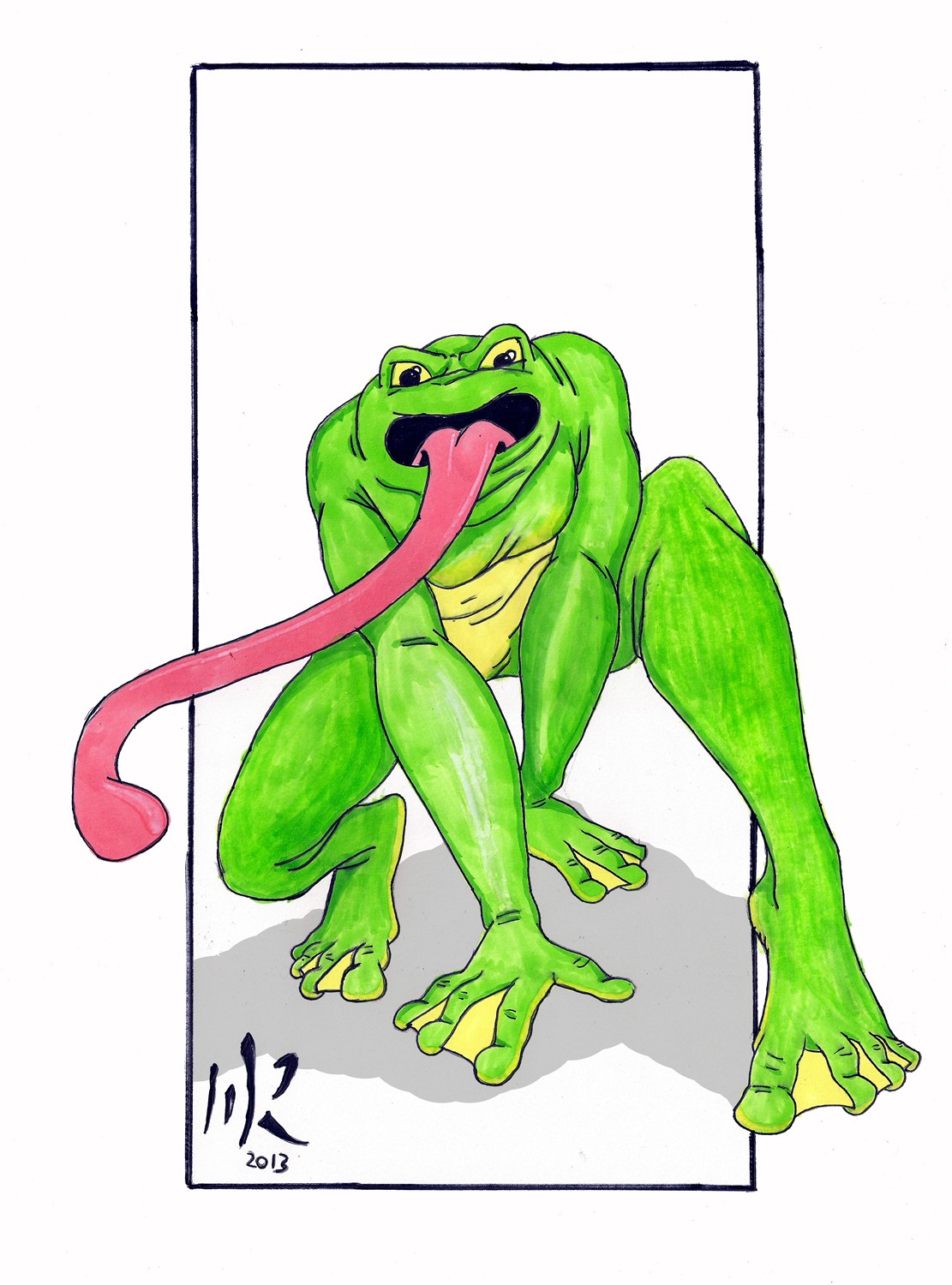 Frog Tounge by MjR