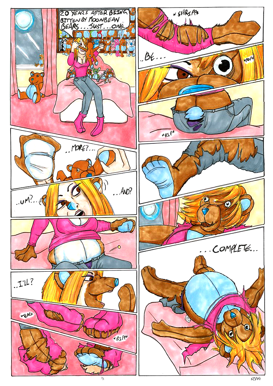 Curse Of The Were-Teddysmall by MjR