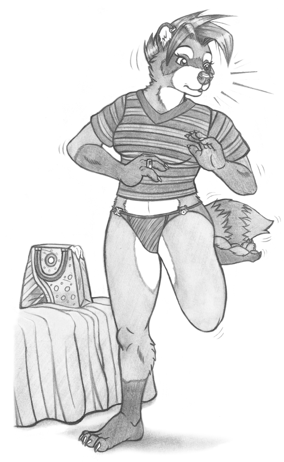 Power of stripes by Nisharu