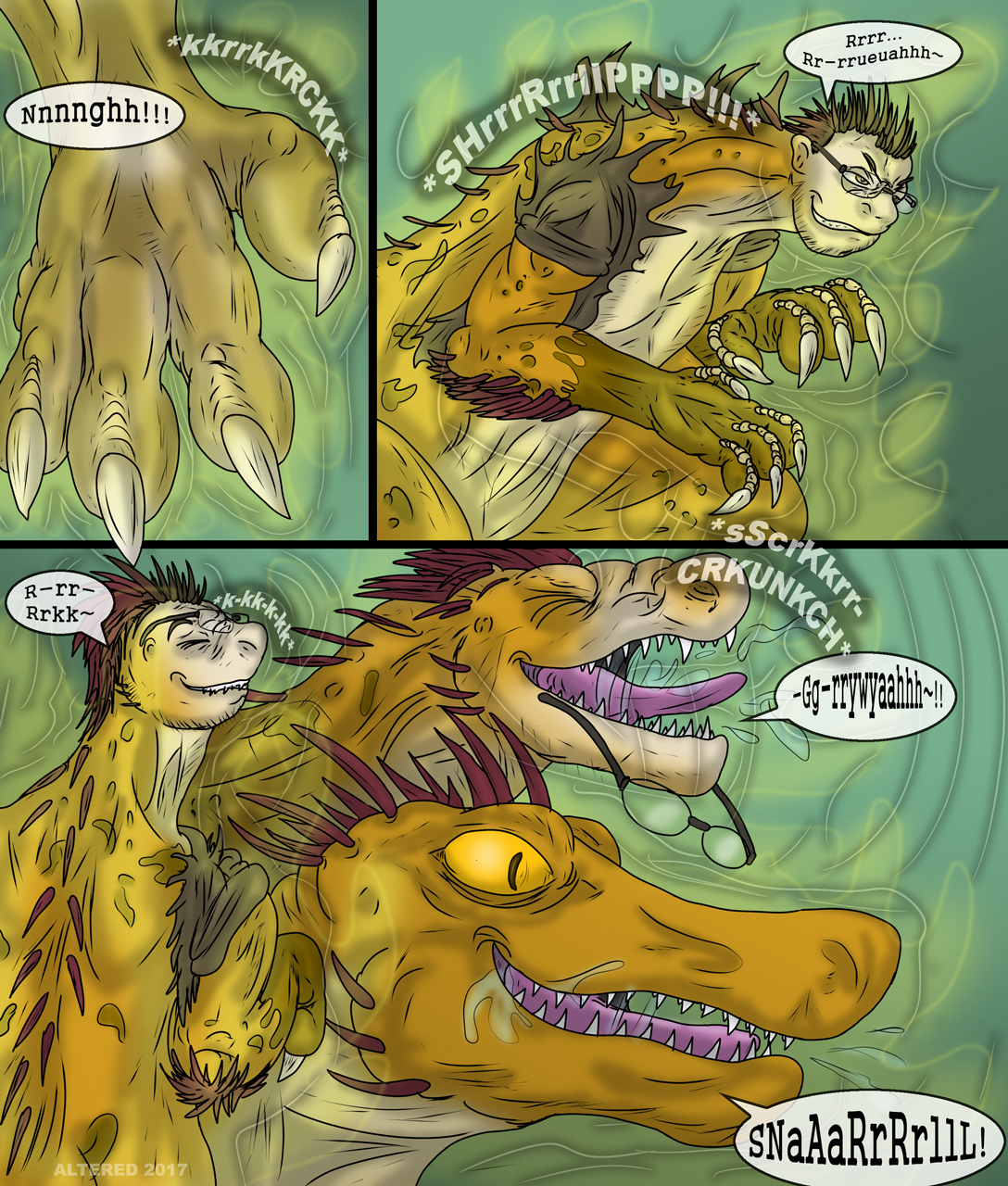 Raptor Vacation by Altered