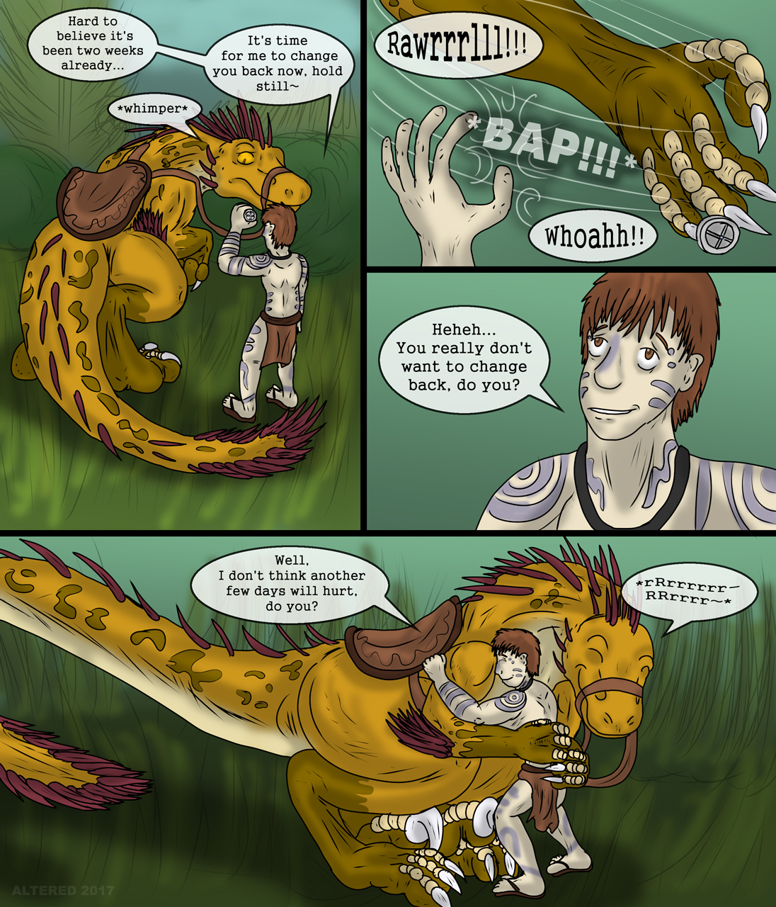 Raptor Vacation by Altered