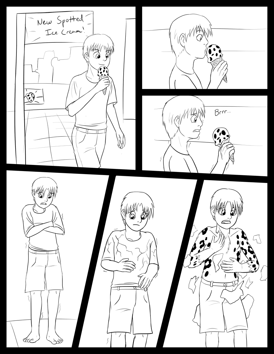 Spotted Ice Cream by Oter