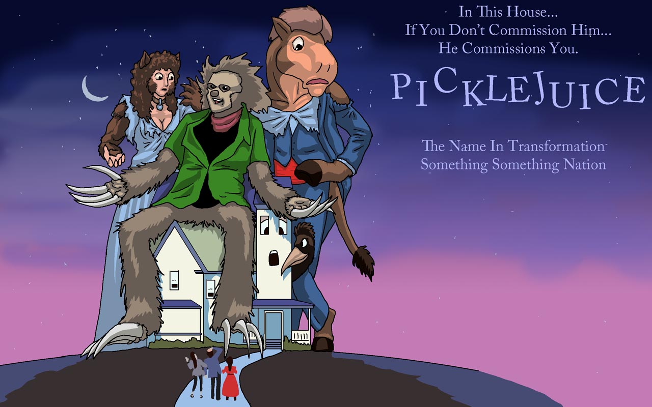 PICKLEJUICE movie poster by PickleJuice