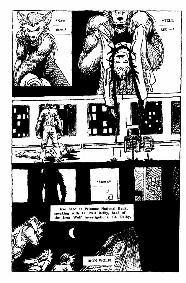 Iron Wolf 1: The Bank - COMPLETE 20 page comic by PickleJuice