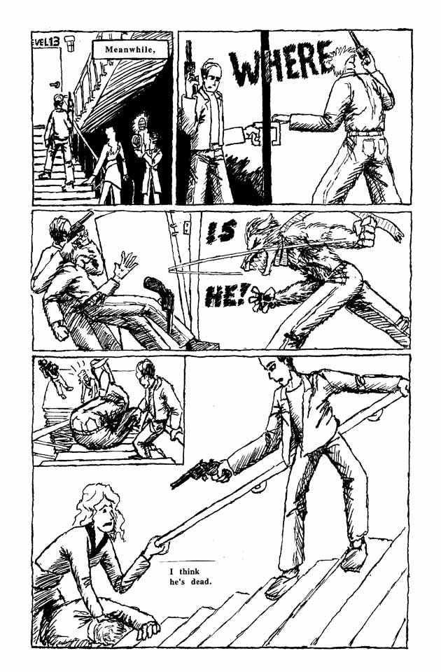 Iron Wolf 1: The Bank - COMPLETE 20 page comic by PickleJuice