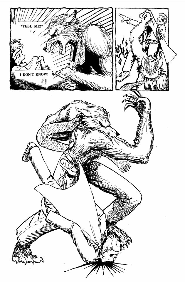 Iron Wolf 1: The Bank - COMPLETE 20 page comic by PickleJuice