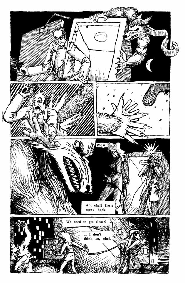 Iron Wolf 1: The Bank - COMPLETE 20 page comic by PickleJuice