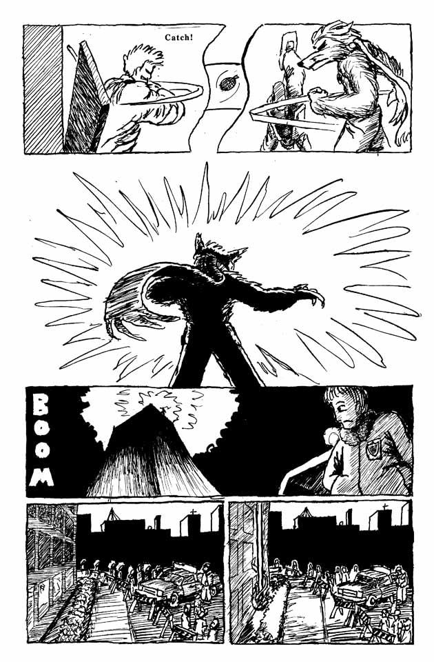 Iron Wolf 1: The Bank - COMPLETE 20 page comic by PickleJuice