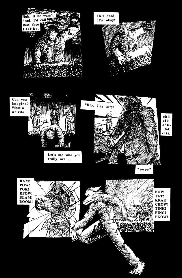 Iron Wolf 1: The Bank - COMPLETE 20 page comic by PickleJuice