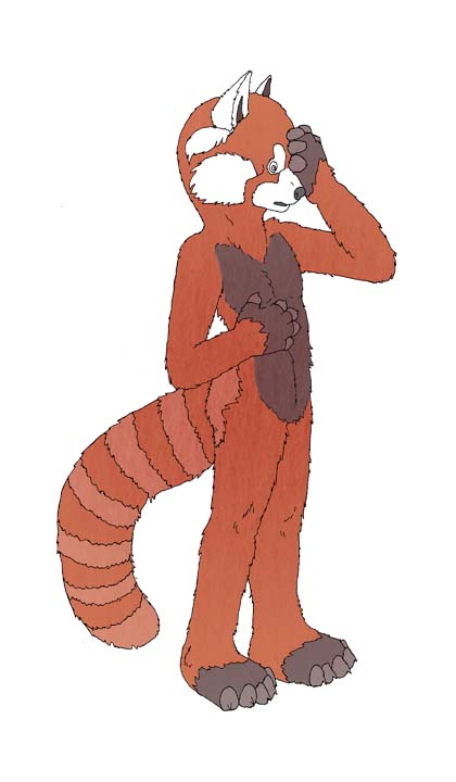 Red Panda Pet by PickleJuice