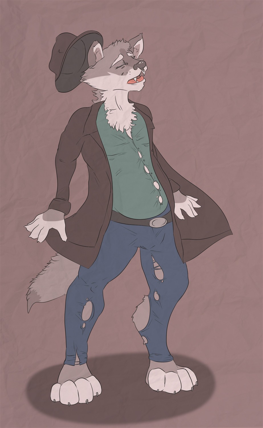 COMMISSION Coyote TF by ReddishMaroon