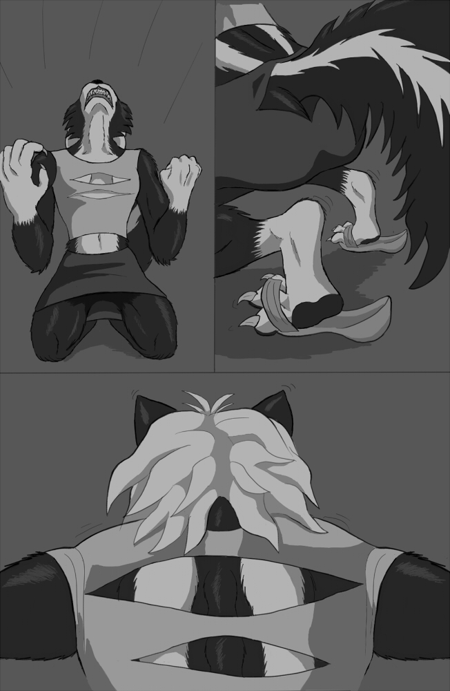 Skunkwolf by Rey