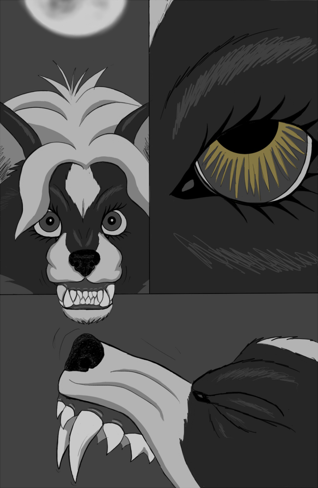 Skunkwolf by Rey