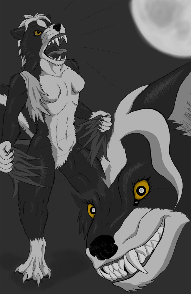 Skunkwolf by Rey