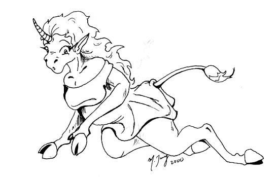 unicorngirl by ShadowsMyst