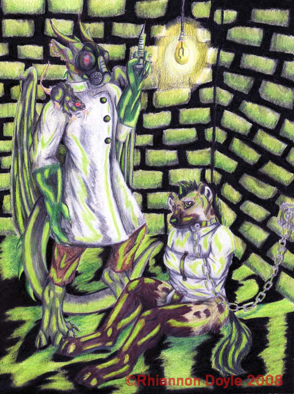 Knarksandhyenacolor by Silverhyena