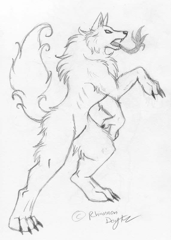 heraldiclycan by Silverhyena