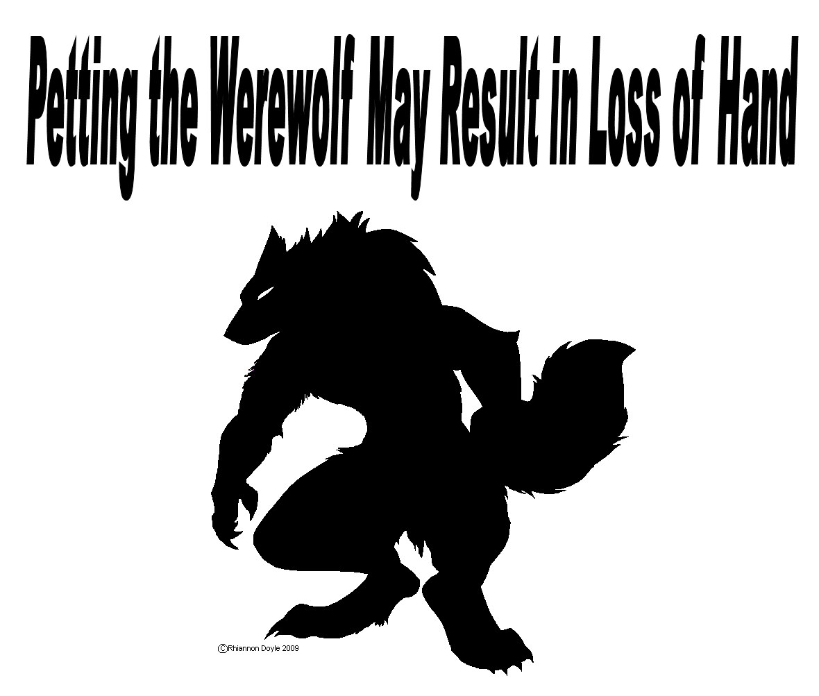 pettingthewerewolf by Silverhyena