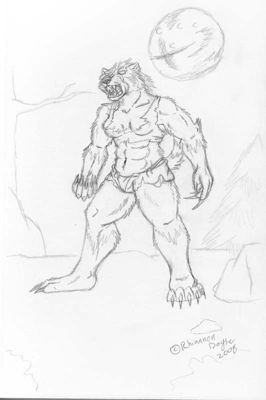 werebadger by Silverhyena