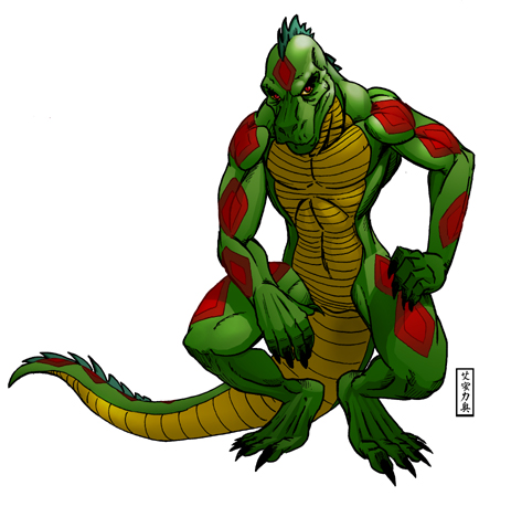 LIZARDMN by SolidAsp