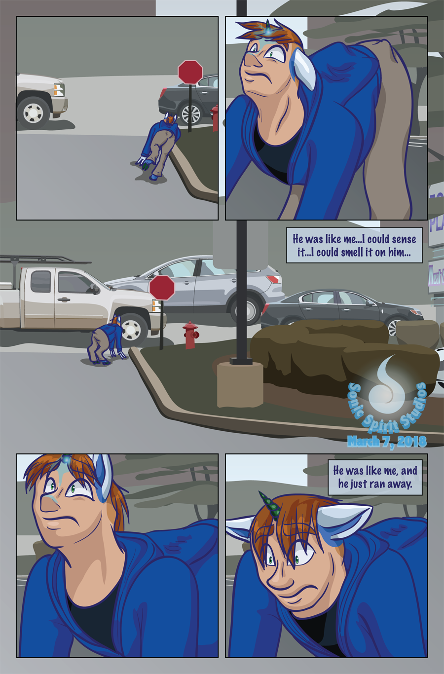 The New Normal - Issue One: Hiding - Prologue by Sonicspirit