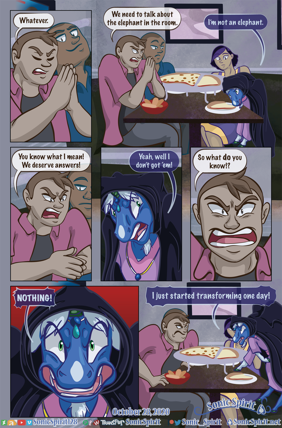 The New Normal - Issue One: Hiding by Sonicspirit