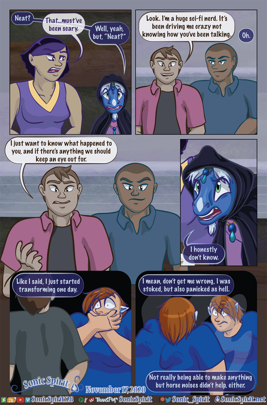The New Normal - Issue One: Hiding by Sonicspirit