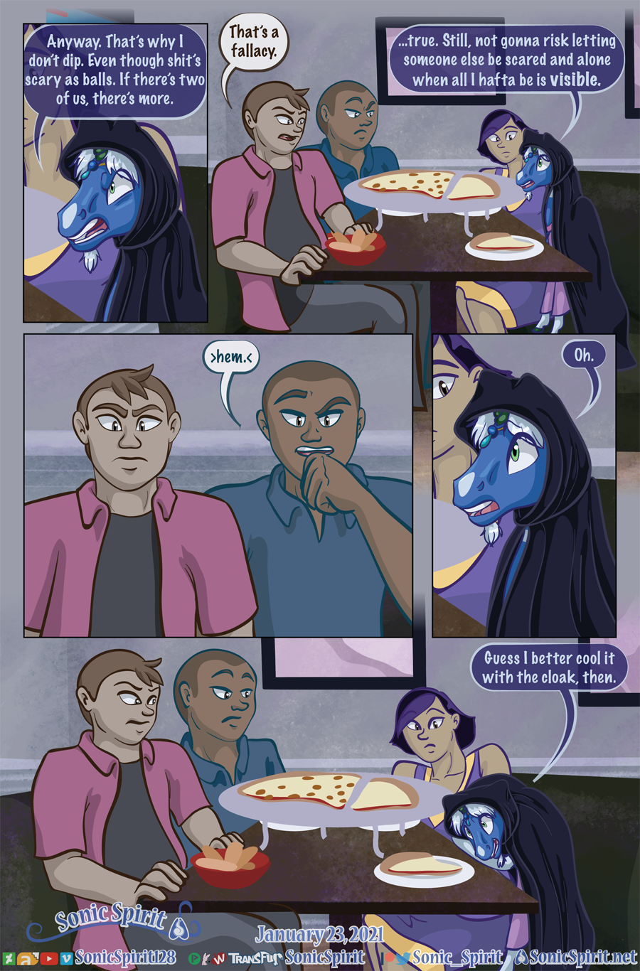 The New Normal - Issue One: Hiding by Sonicspirit