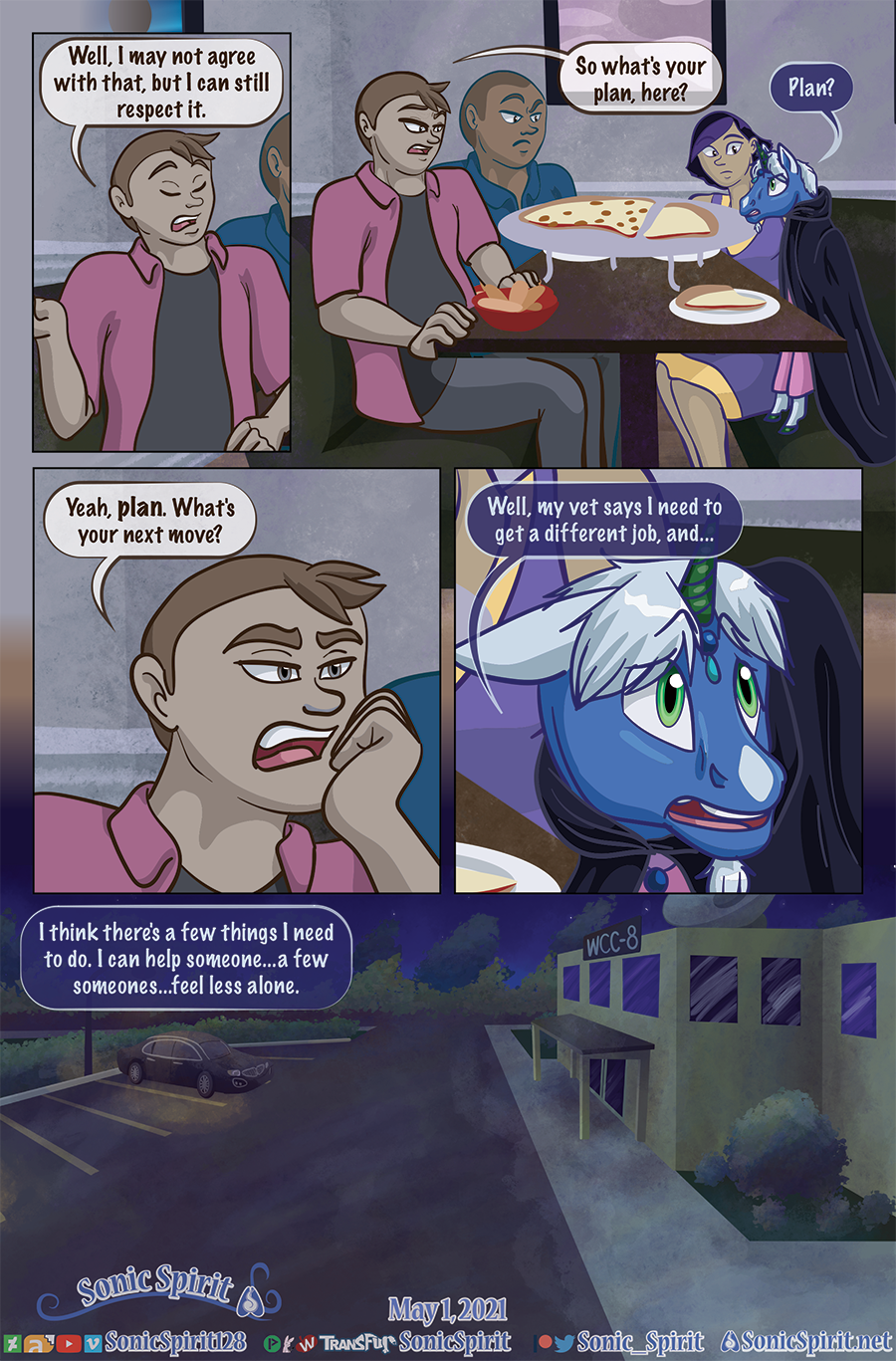 The New Normal - Issue One: Hiding by Sonicspirit