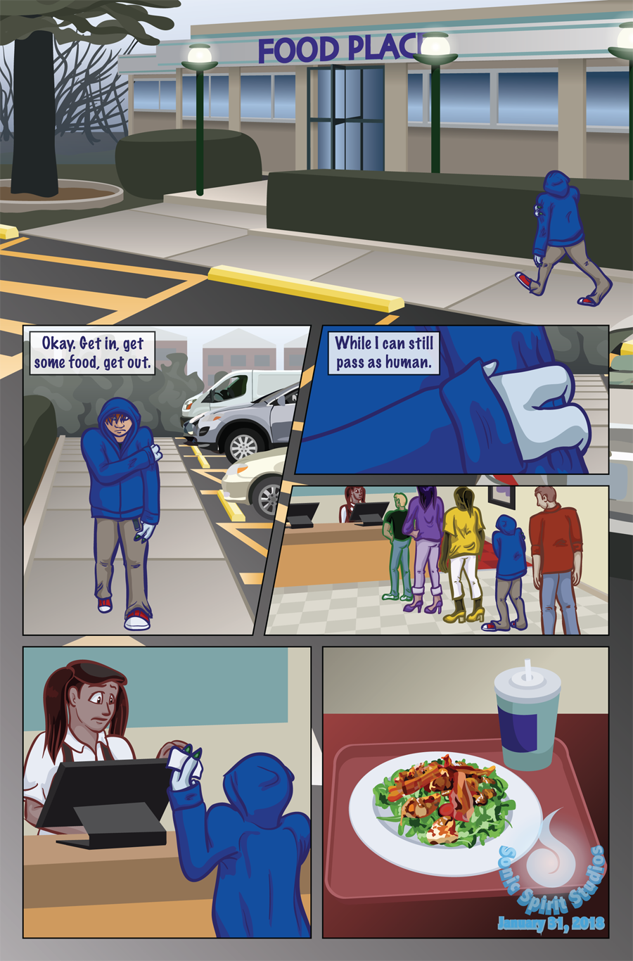 The New Normal - Issue One: Hiding - Prologue by Sonicspirit