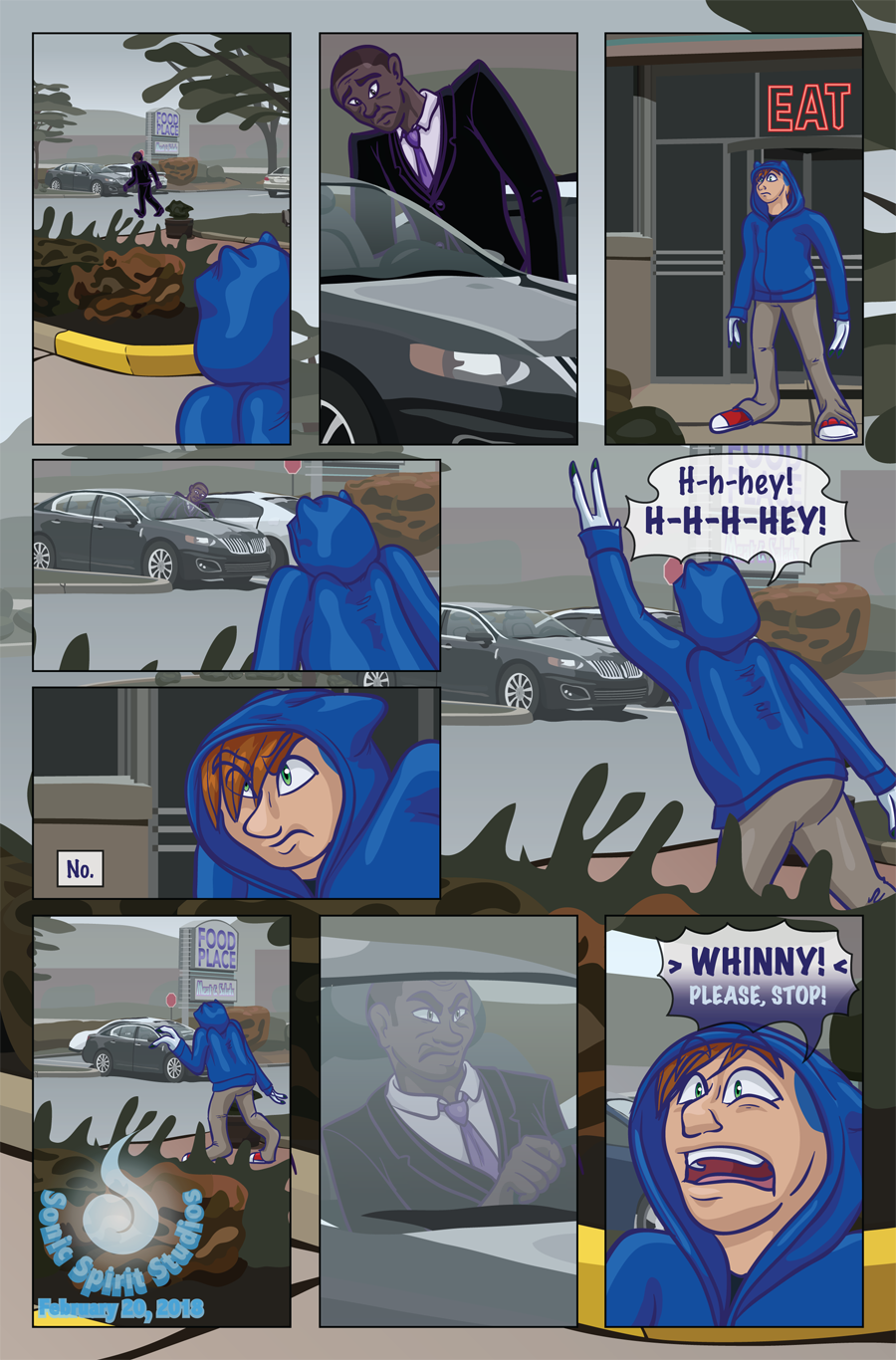 The New Normal - Issue One: Hiding - Prologue by Sonicspirit