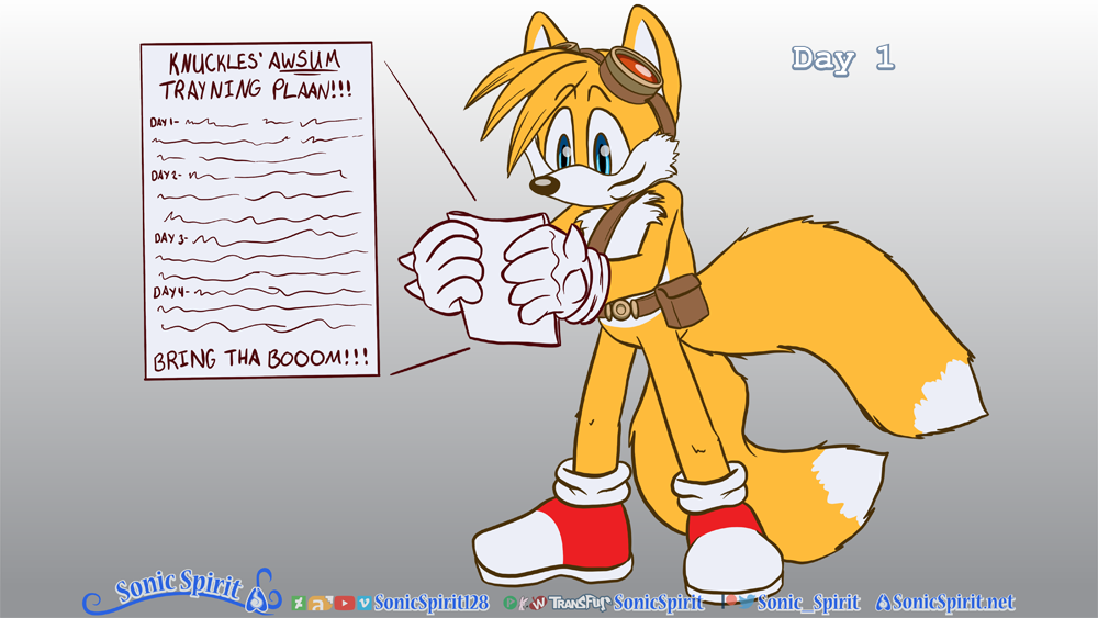 BRING THA BOOOM!!! - Tails to Boom Knuckles TF by Sonicspirit