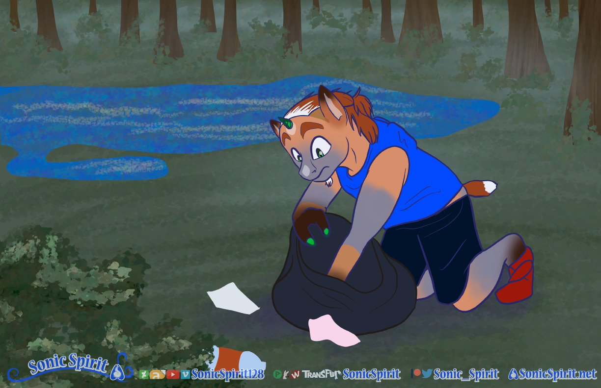 Protect the Environment: Litter Clean-Up TF by Sonicspirit