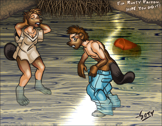 dam scene by Soty