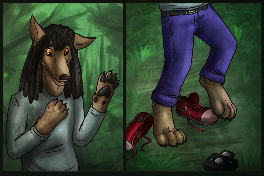 In the Forest by Spacecat